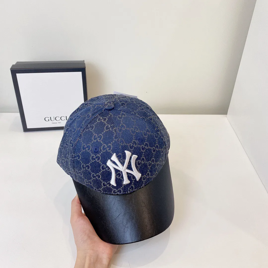 Special P80💛 comes with dust bag. [GUCCI] 2022 new counter synchronized leather-rimmed baseball caps, perfect details, men’s and women’s models, super brand, easy to match!