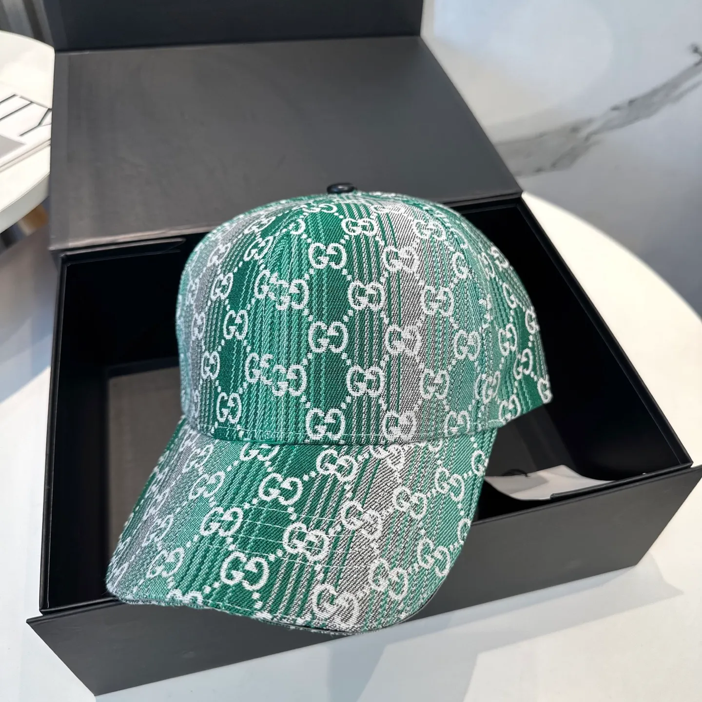 P56 GUCCI Gucci 2025 counter new jacquard baseball cap🧢very trendy! Casual and sports style, classic production, super easy to match! Look small