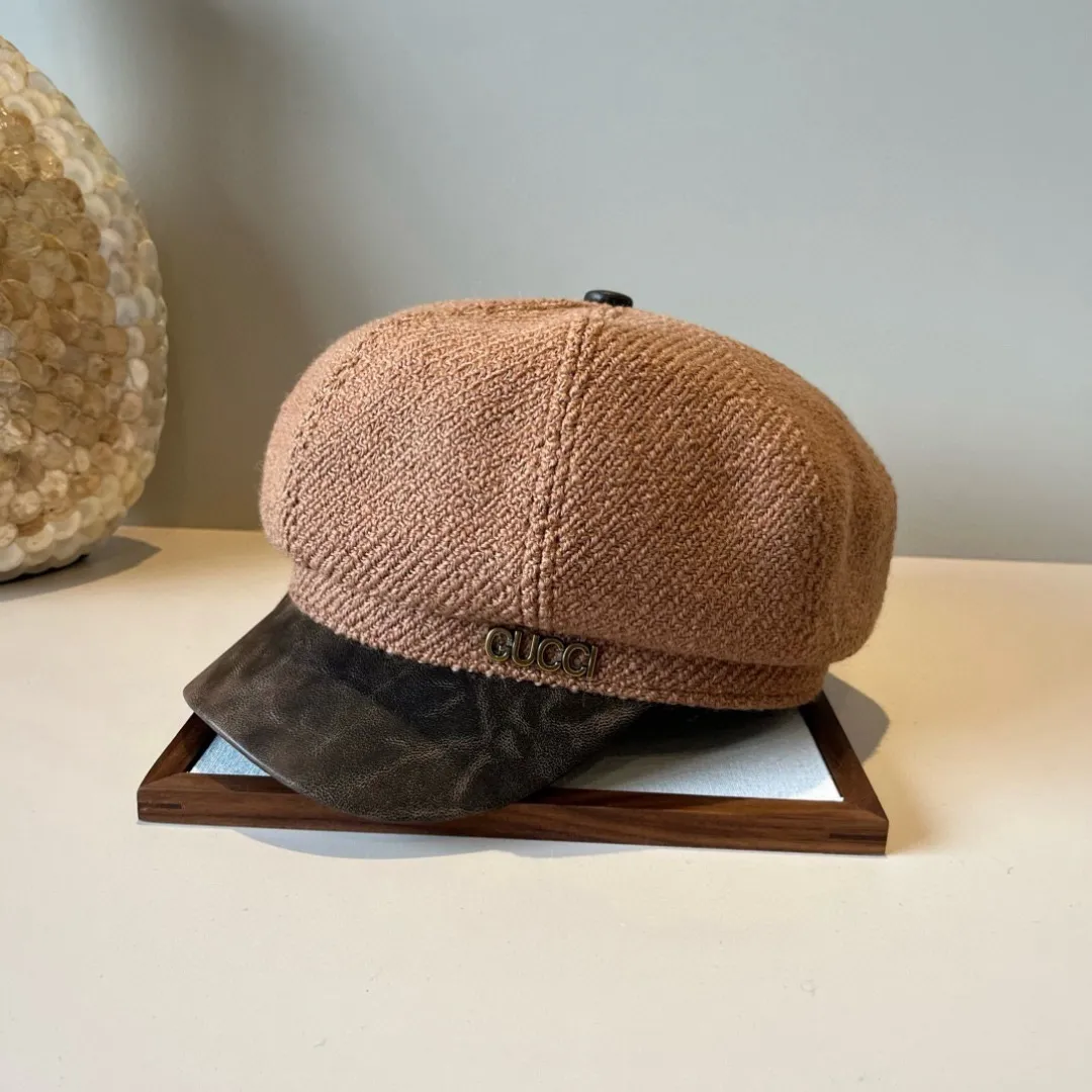 🉐160¥ Gucci new duck bill painter's hat, head circumference 57cm