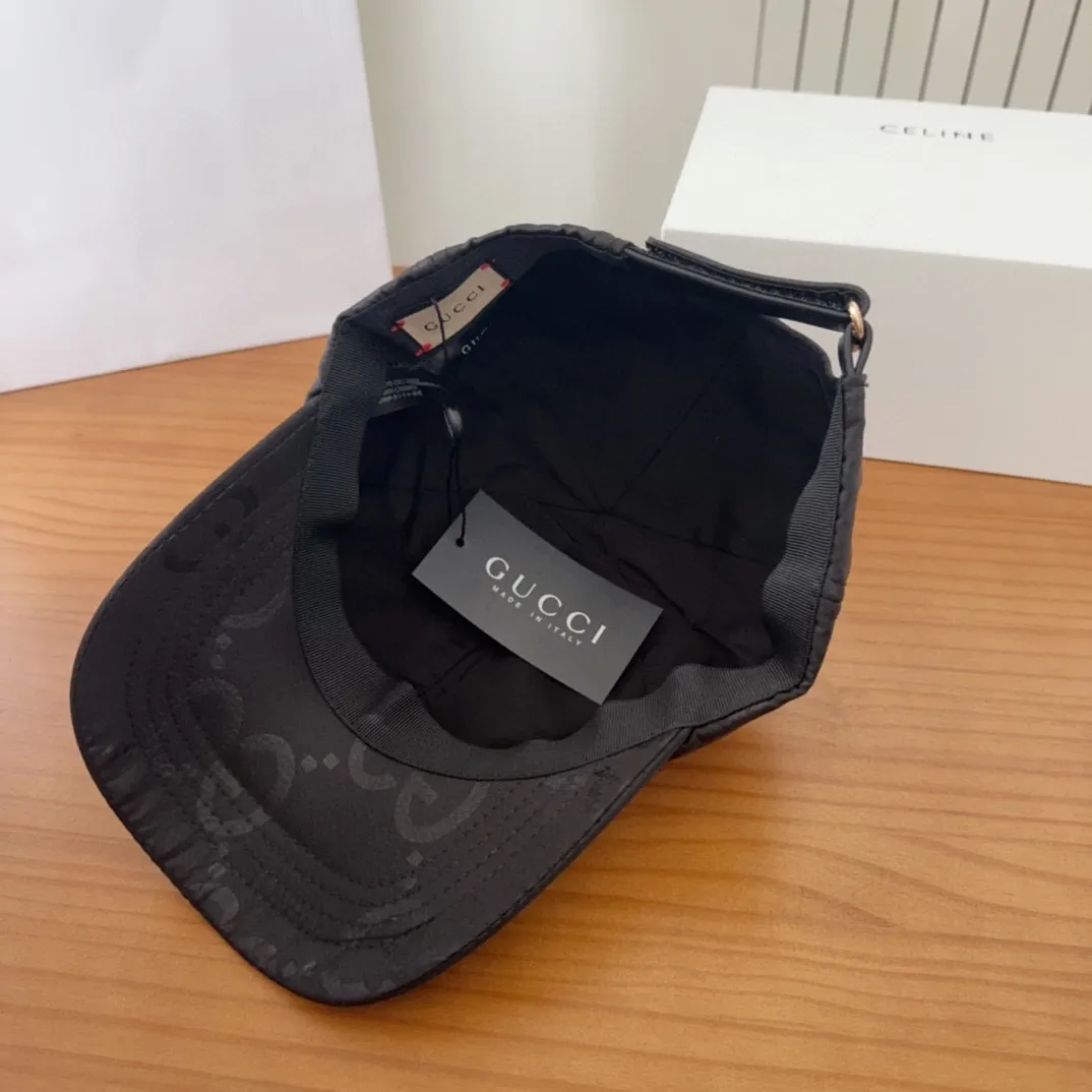 💰56 GUCCI Baseball Cap👒 The craftsmanship is very exquisite, high-end and classy! Low-key luxury, easy to carry!