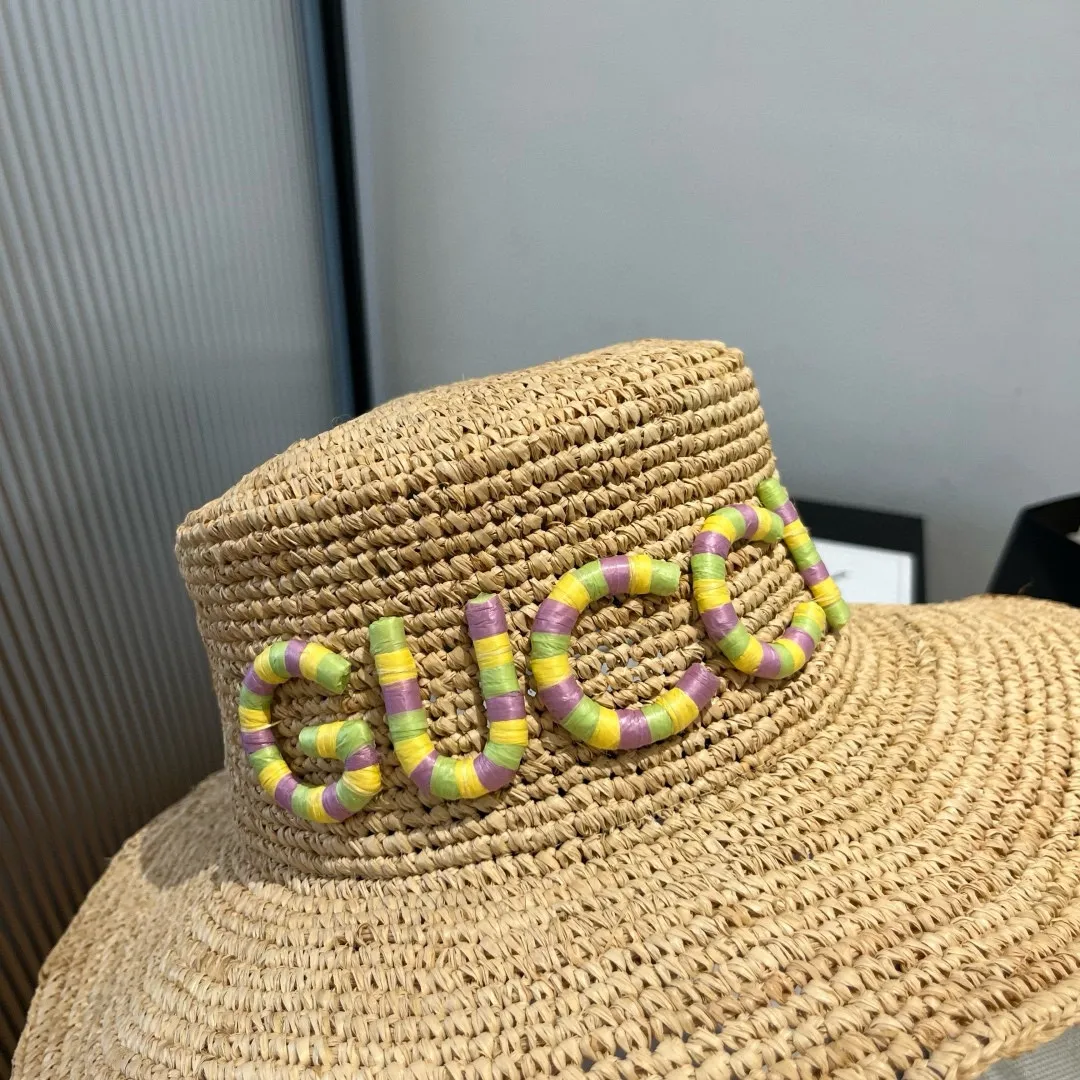 💰260¥ Gucci new raffia hat, official model, head circumference 57cm