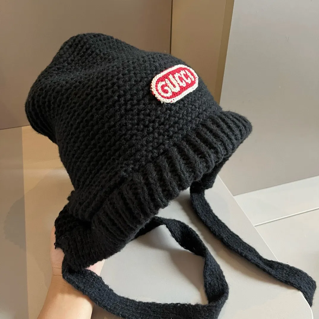 💰90¥ Gucci new knitted cold hat ear protection hat
