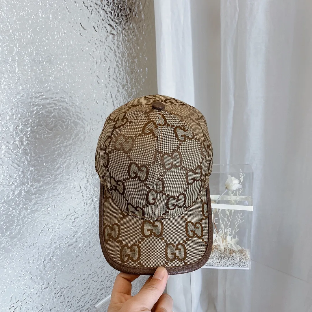 P70 Gucci 2021 new original baseball cap🧢😍😍Double G print, high version retro design, light and breathable! Real shots, suitable for men and women