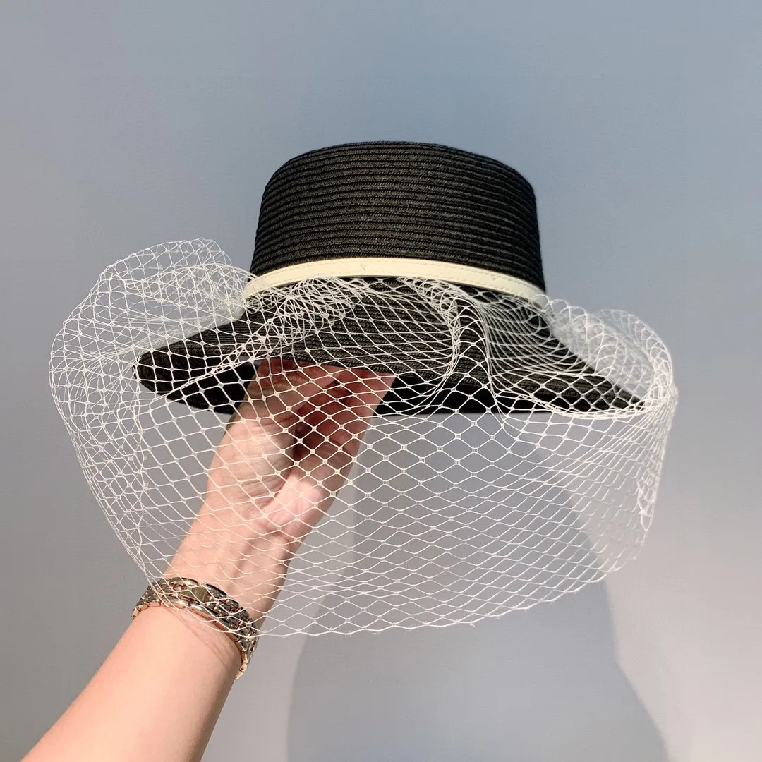 Special batch with dust bag 120¥ Gucci Gucci new mesh straw hat, sun straw hat, two colors for running volume, head circumference about 57cm