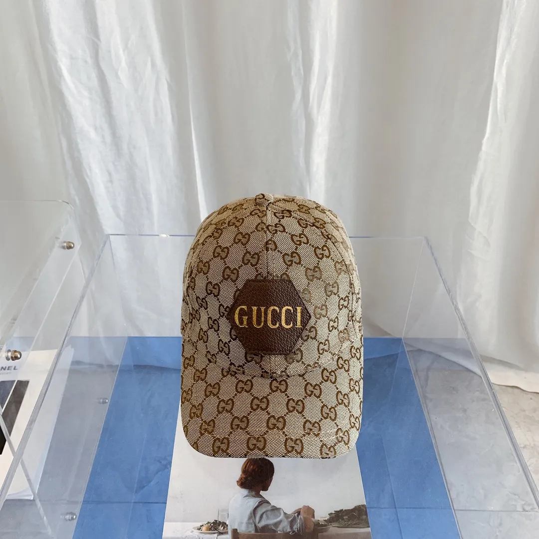 P70 GUCCI Gucci classic 2022 counter new simple embroidered baseball cap, very trendy! Casual and sports style, classic production, super easy to match with clothes