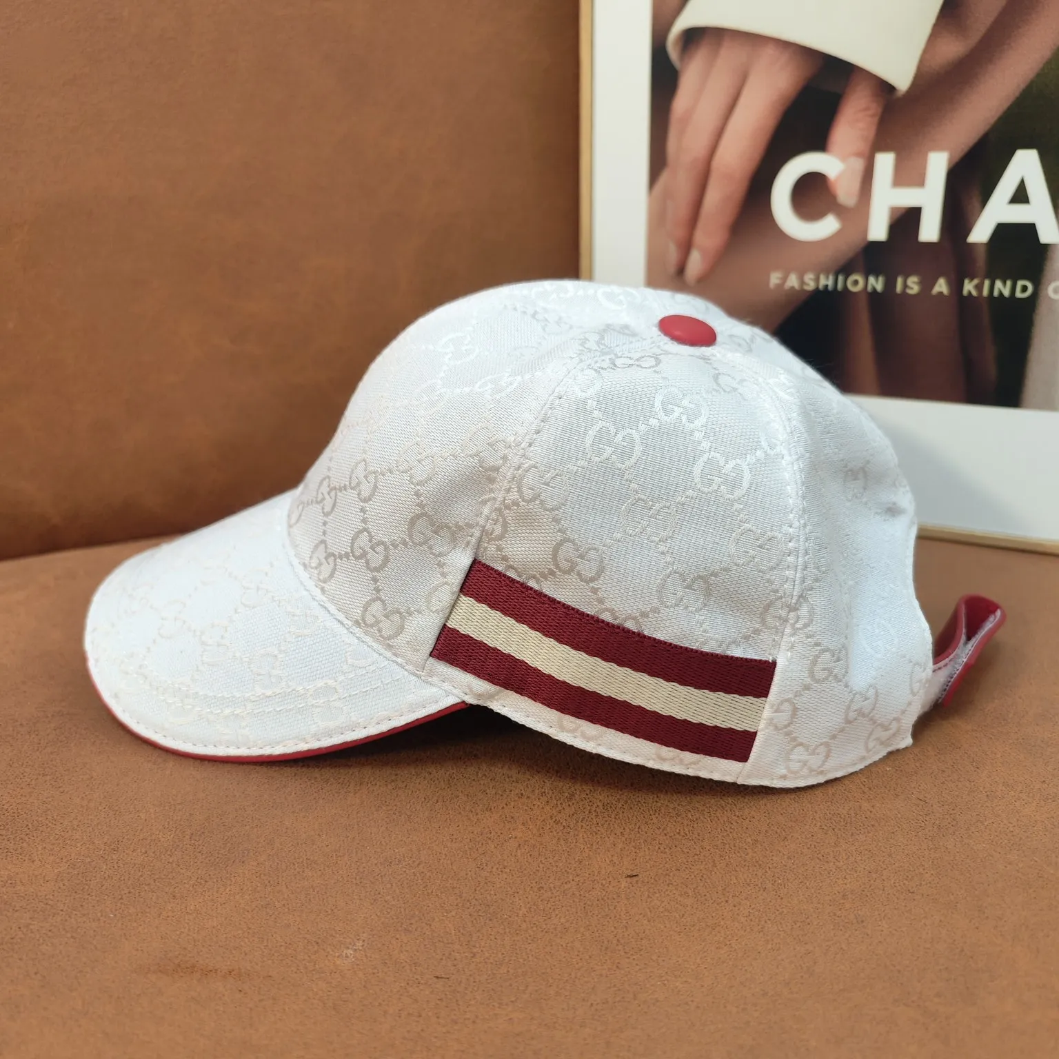 Gucci--high version simple classic baseball cap