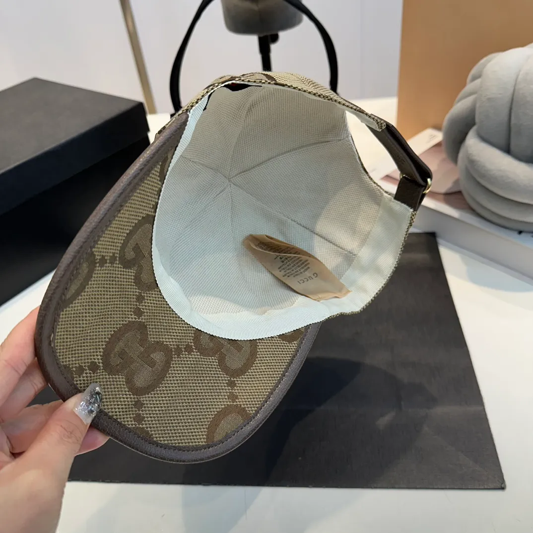 P240 Gucci Gucci classic presbyopic baseball cap 1:1 original replica, same style for men and women