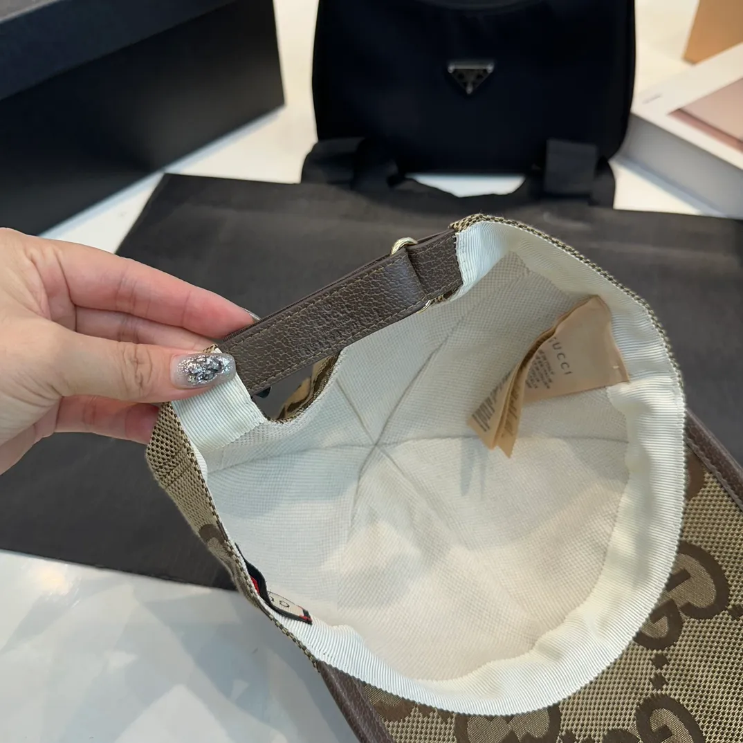 P240 Gucci Gucci classic presbyopic baseball cap 1:1 original replica, same style for men and women