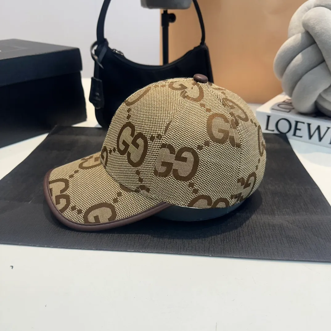 P60 Gucci new peaked cap, men’s and women’s baseball cap, head circumference 57cm
