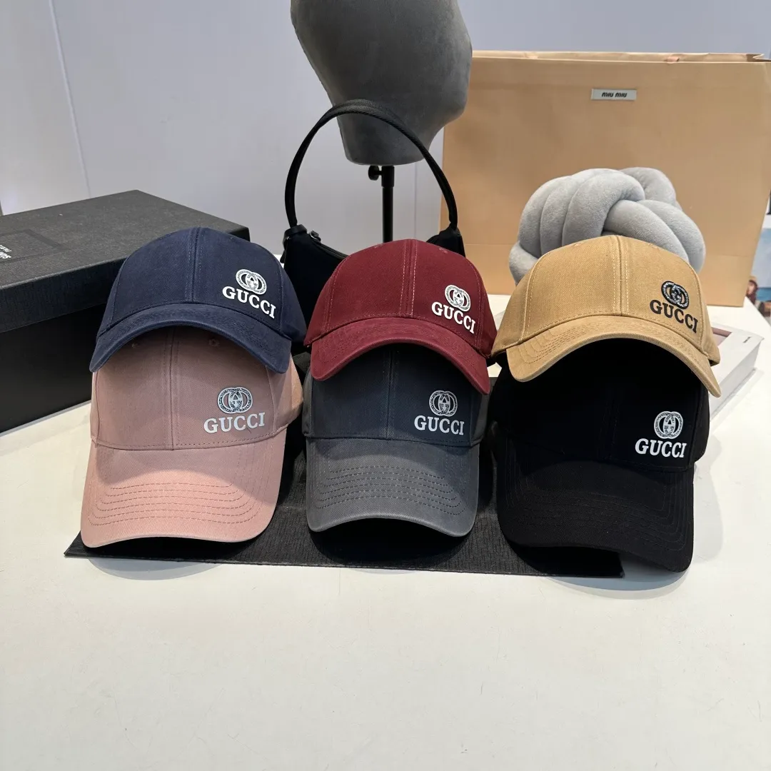 P60 Gucci Baseball Cap GUCCI official website new product, baseball cap, original quality, very popular 🔥The craftsmanship is very exquisite, high-end and classy! Low-key luxury, easy to carry! Running volume