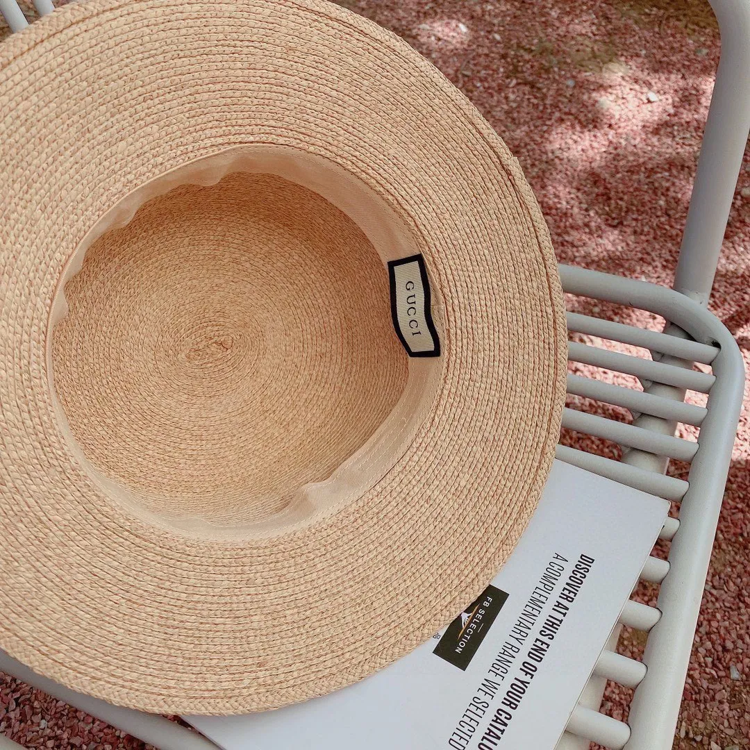 💰160¥ Gucci Gucci raffia straw hat, advanced customization