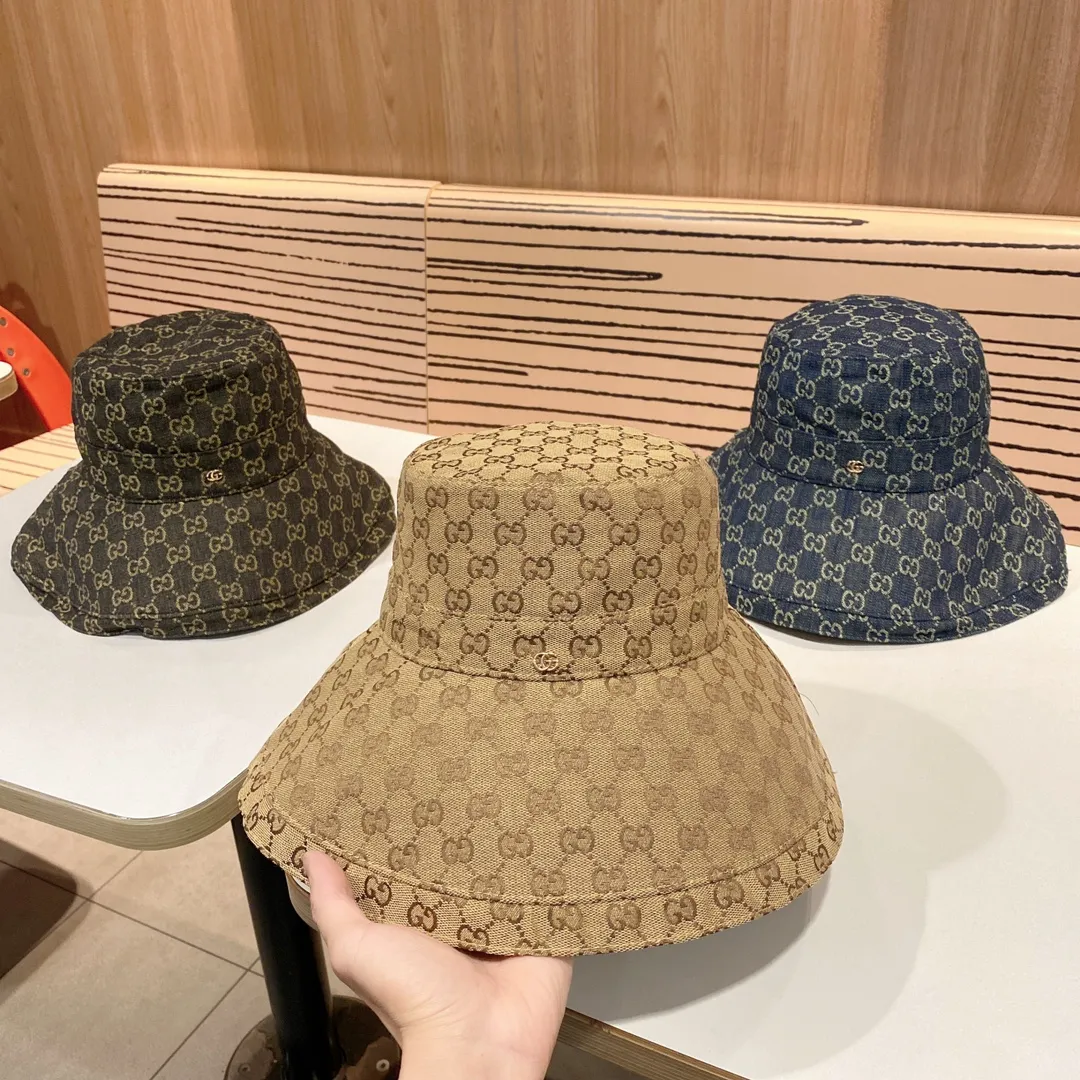 p80 [GUCCI Gucci]🌸The official website is online simultaneously🎊 Korean version of the new British classic casual atmosphere customized style 1:1 original order quality🪸 Unisex fisherman hat Miban three-dimensional jacquard geological fabric high version quality🔥🔥🔥