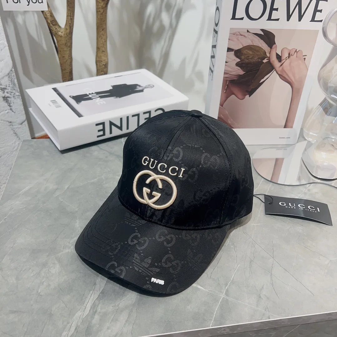 🉐60💰 Gucci 🔻Authentic purchasing agent Gucci Gucci classic duck tongue baseball hat men and women same style retro casual sun visor 57cm