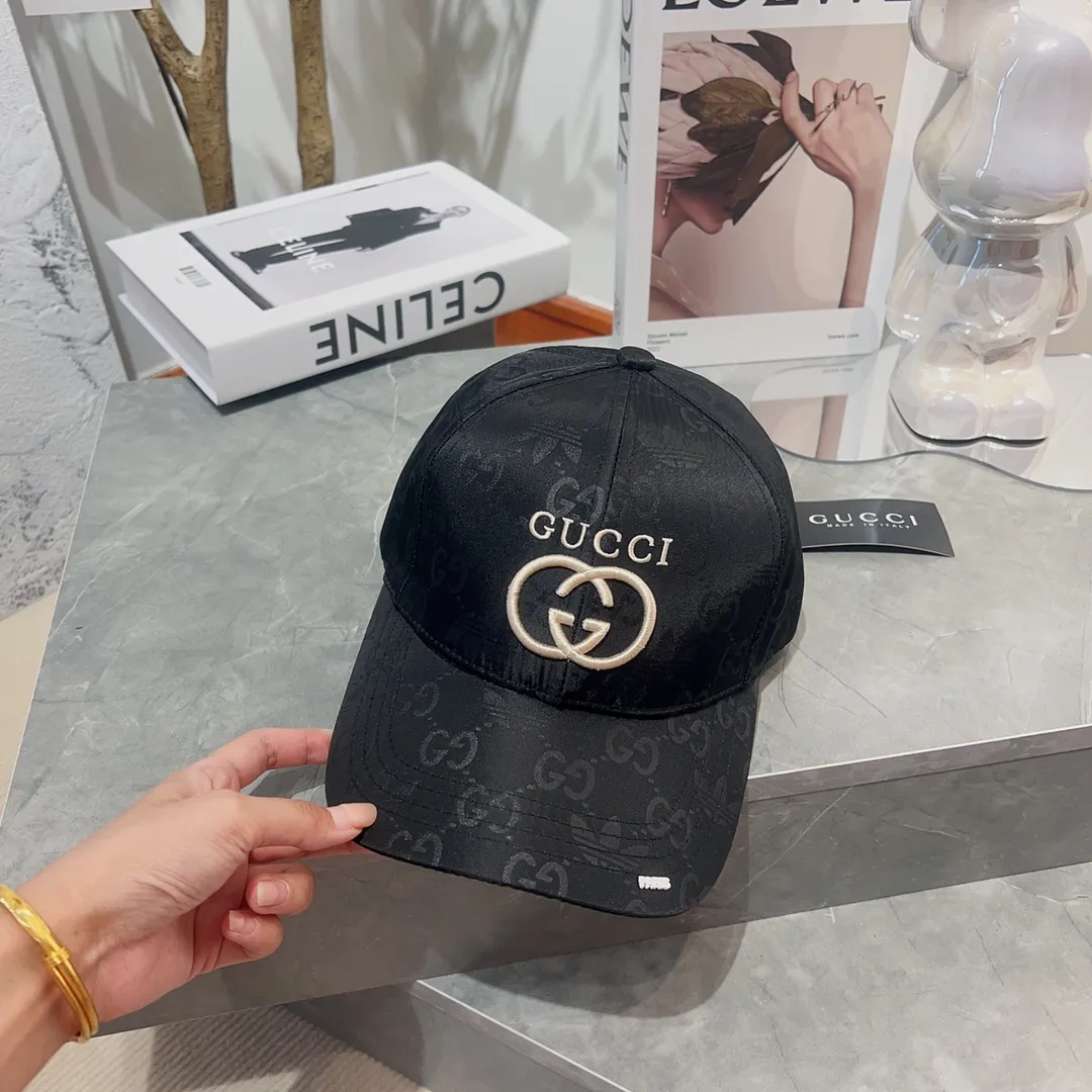 🉐60💰 Gucci 🔻Authentic purchasing agent Gucci Gucci classic duck tongue baseball hat men and women same style retro casual sun visor 57cm