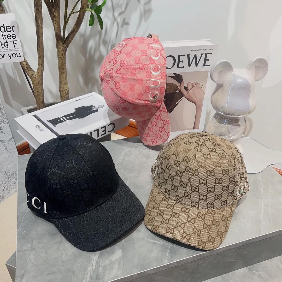 🉐50💰 🧢Gucci Baseball Cap🧢New model for summer, high-end and elegant, great quality, simple and elegant, fashionable and versatile, easy to carry when traveling