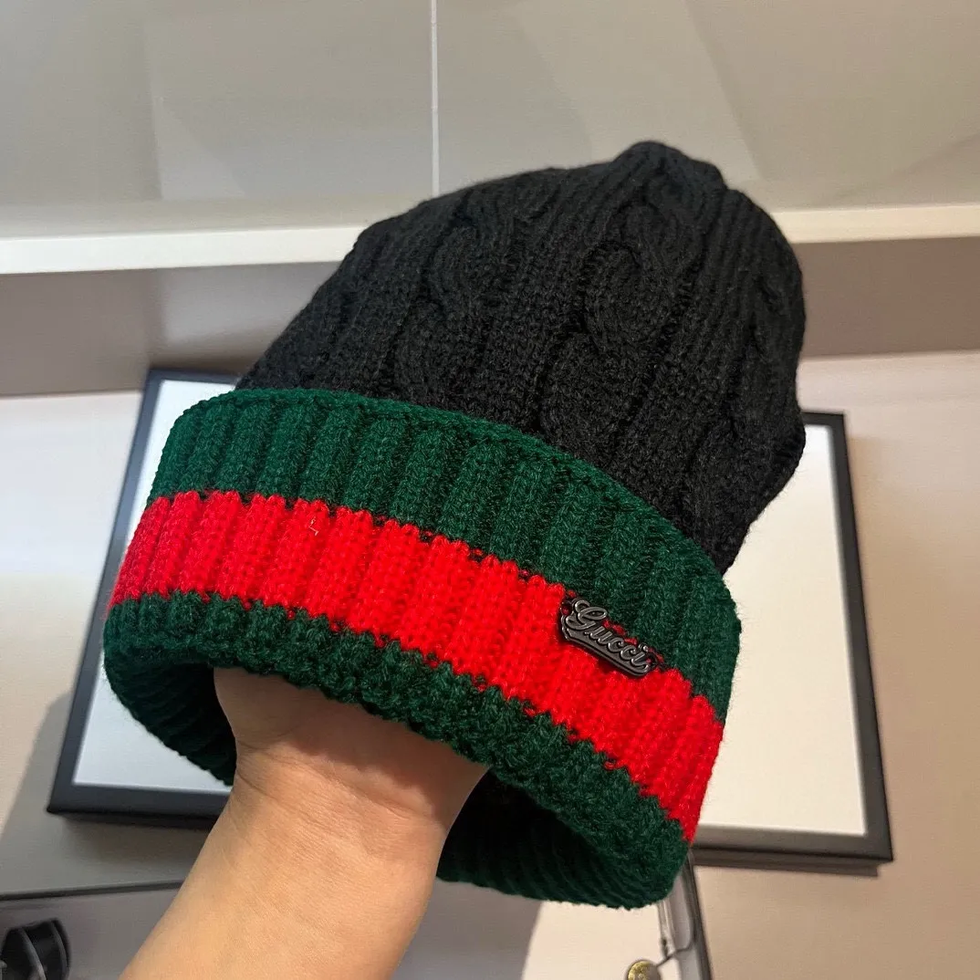 💰80¥ Gucci classic beanie, unisex, 4 colors