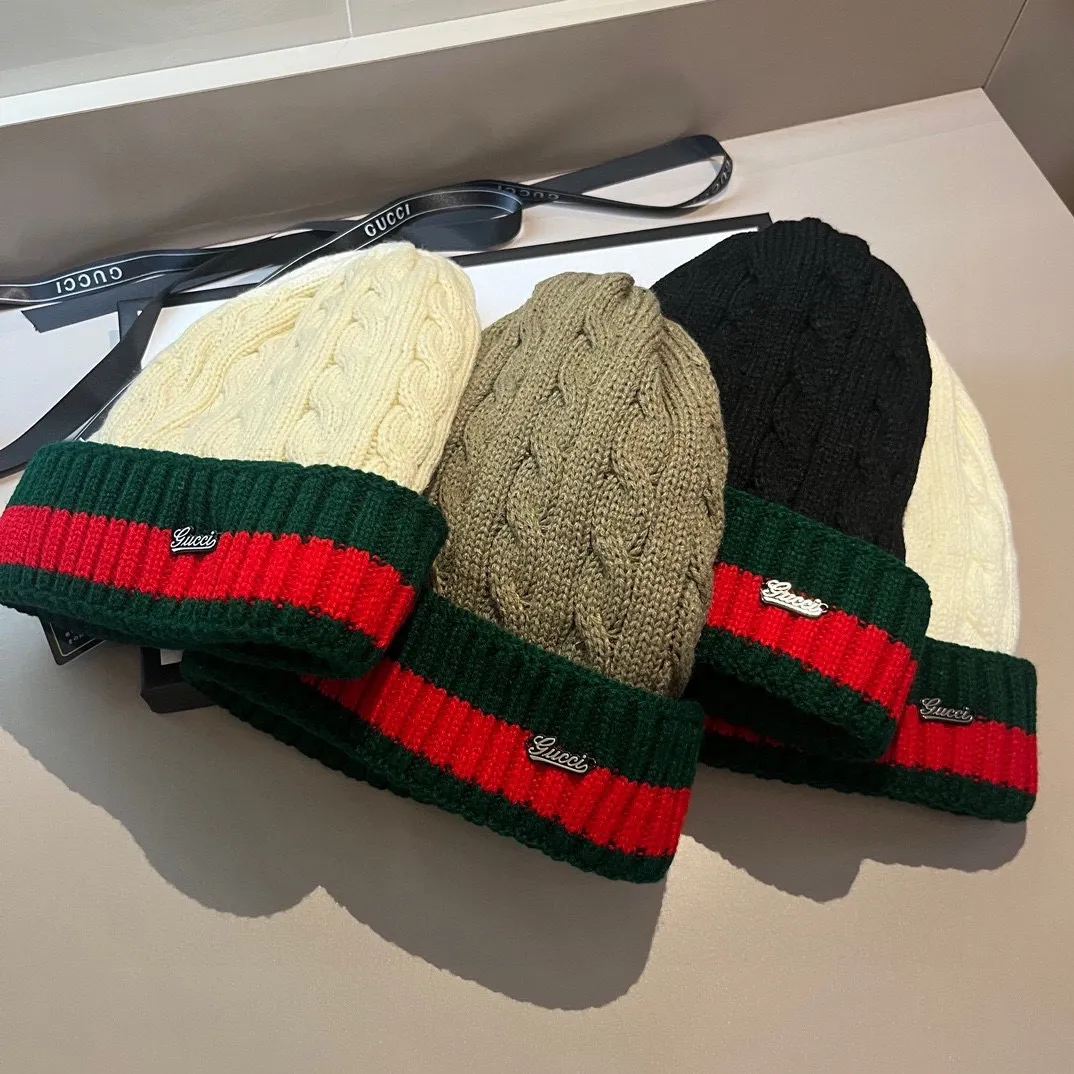 💰80¥ Gucci classic beanie, unisex, 4 colors