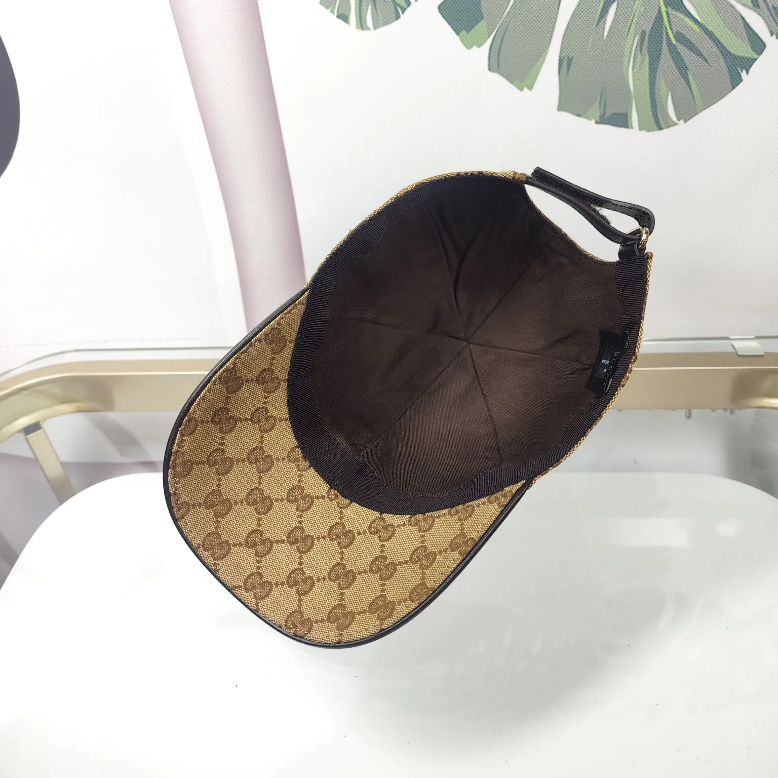 Batch 90 GUCCI--high version original single co-branded Ny pair flower official website baseball cap