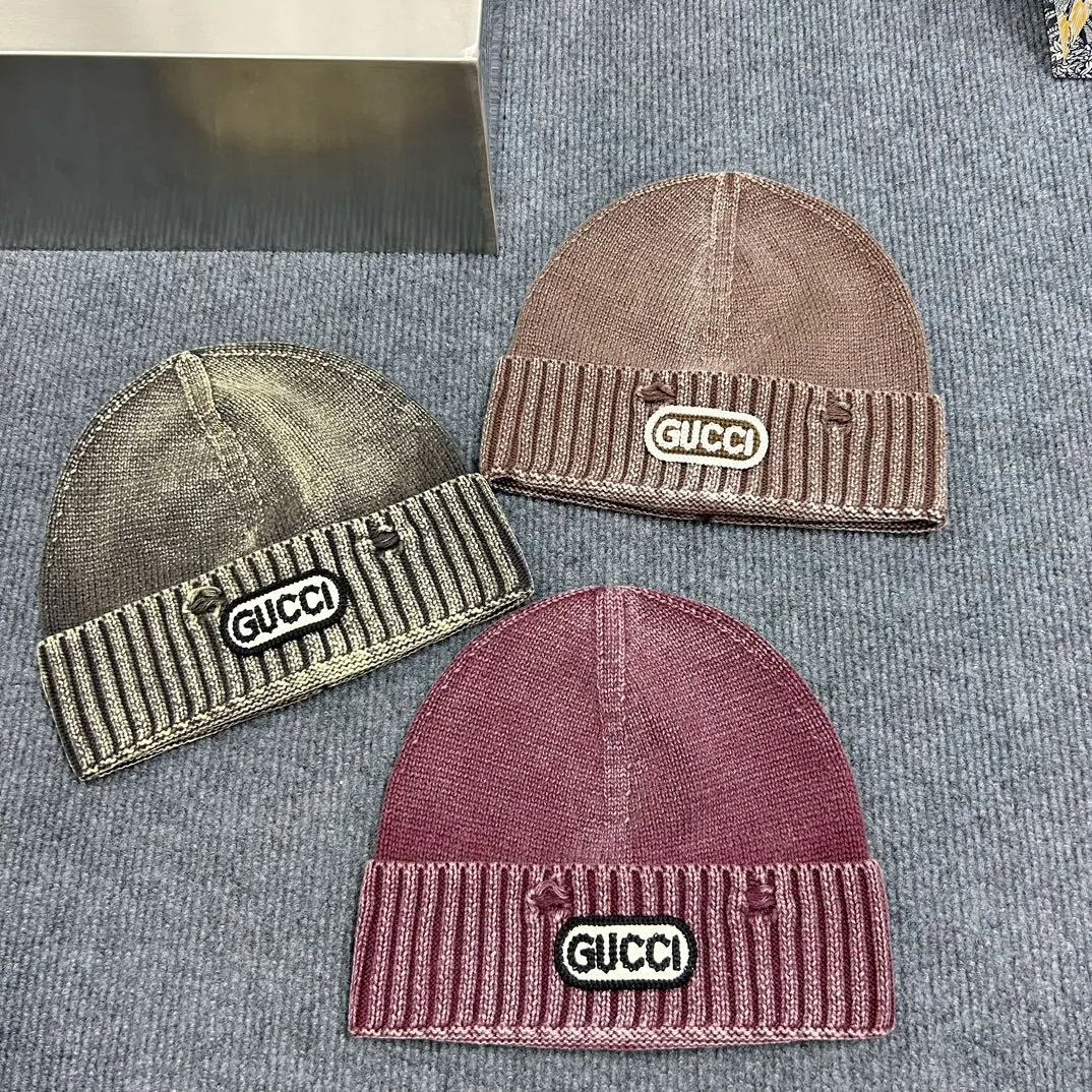 New GUCCI distressed washed wool hat🔥🔥