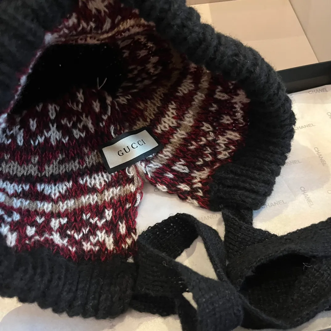 💰90¥ Gucci new knitted ear hat