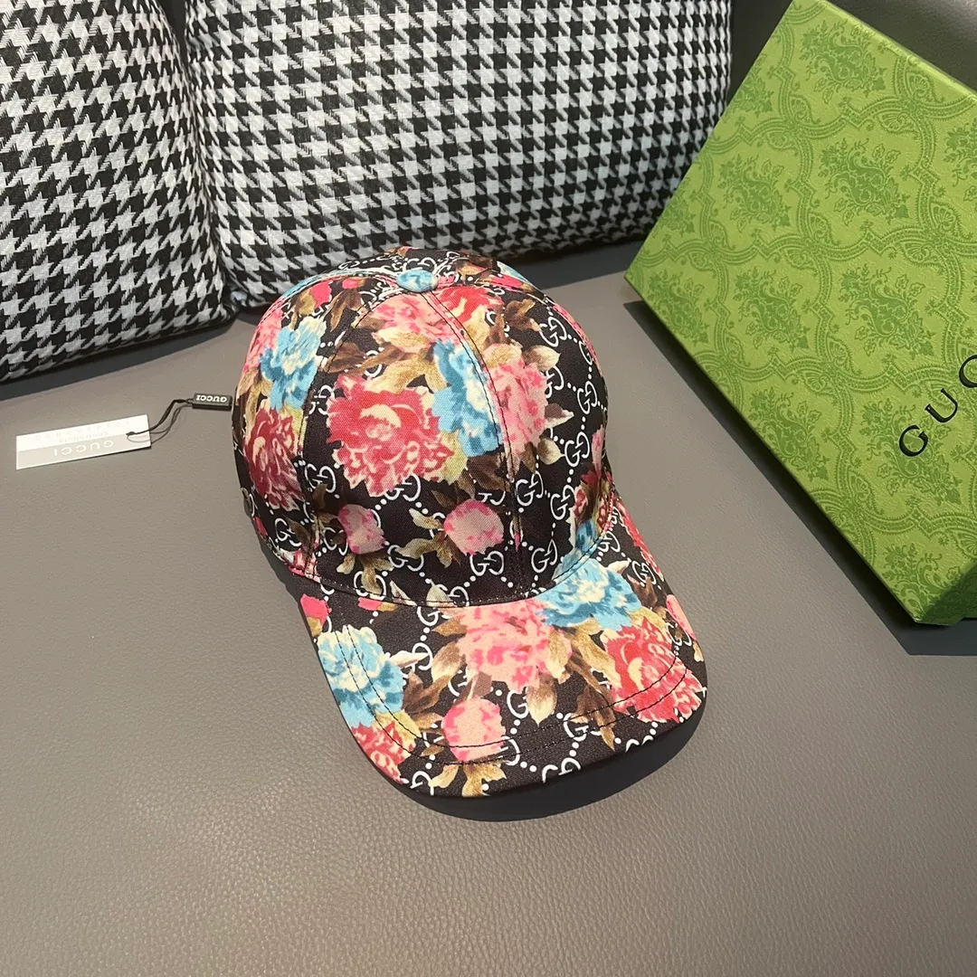 🉐90, Gucci (Gucci) new original baseball cap, rose, 1:1 mold customization, dark pattern small double G, details comparable to counters, original canvas fabric + first-layer cowhide, excellent quality! The first choice for handsome men and beautiful women, fashionable and versatile. Basic head circumference 56, adjustable patch
