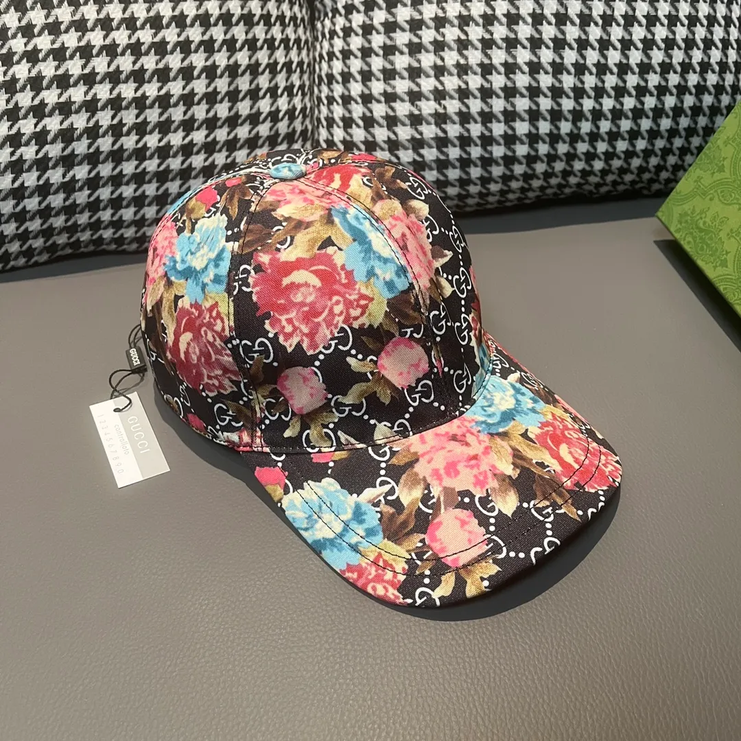 🉐90, Gucci (Gucci) new original baseball cap, rose, 1:1 mold customization, dark pattern small double G, details comparable to counters, original canvas fabric + first-layer cowhide, excellent quality! The first choice for handsome men and beautiful women, fashionable and versatile. Basic head circumference 56, adjustable patch