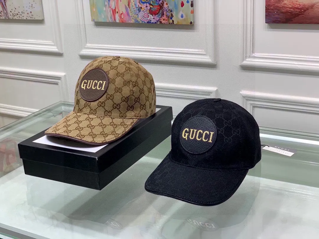 🉐100, Gucci (Gucci) new original baseball cap, the latest model at the counter, 1:1 mold customization, genuine mold opening, original canvas fabric + first layer of cowhide, original quality! The quality is great, the basic head circumference is 56cm, and the patch is adjustable.