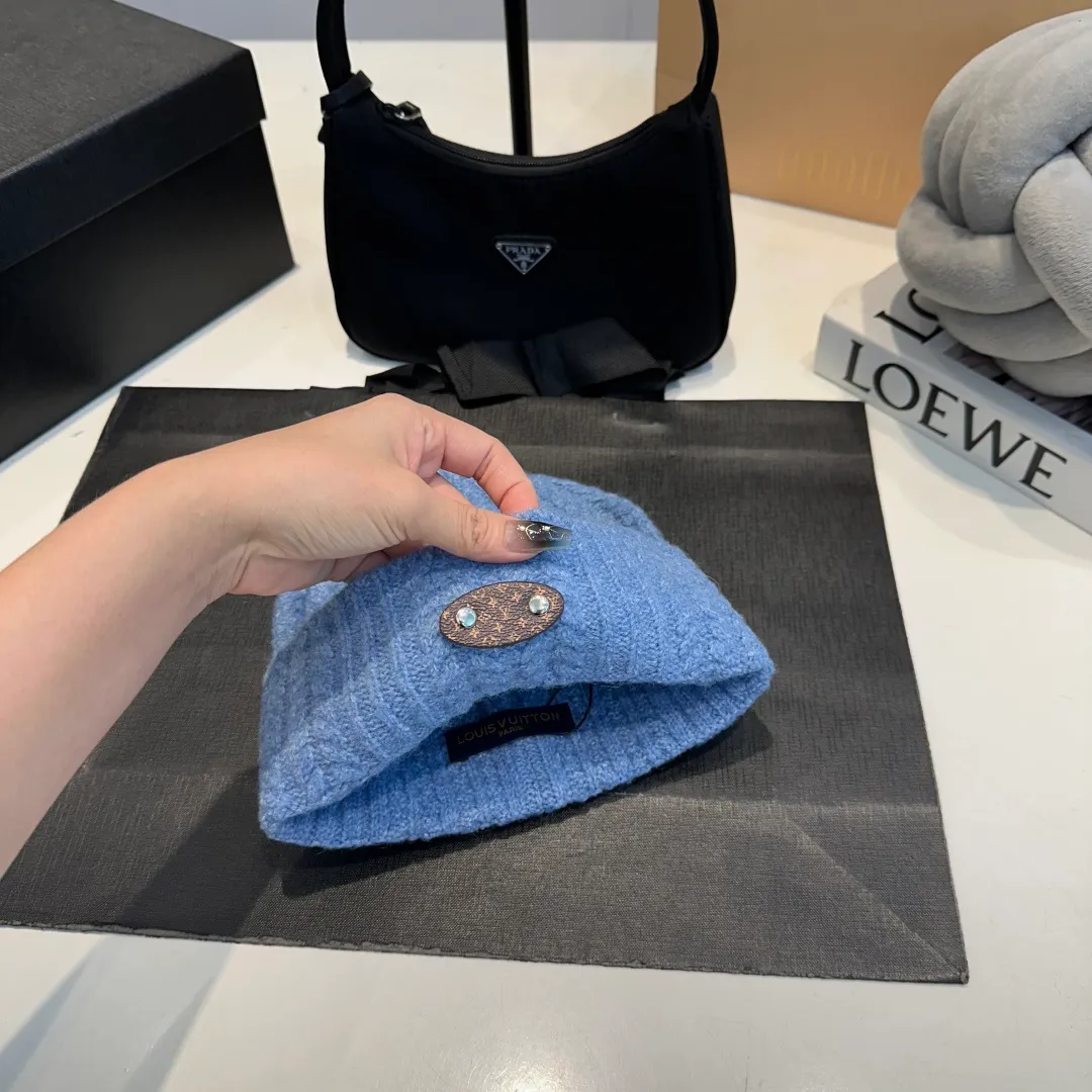 P56 LV Louis new autumn and winter style wool hat, 100% wool fabric🐑