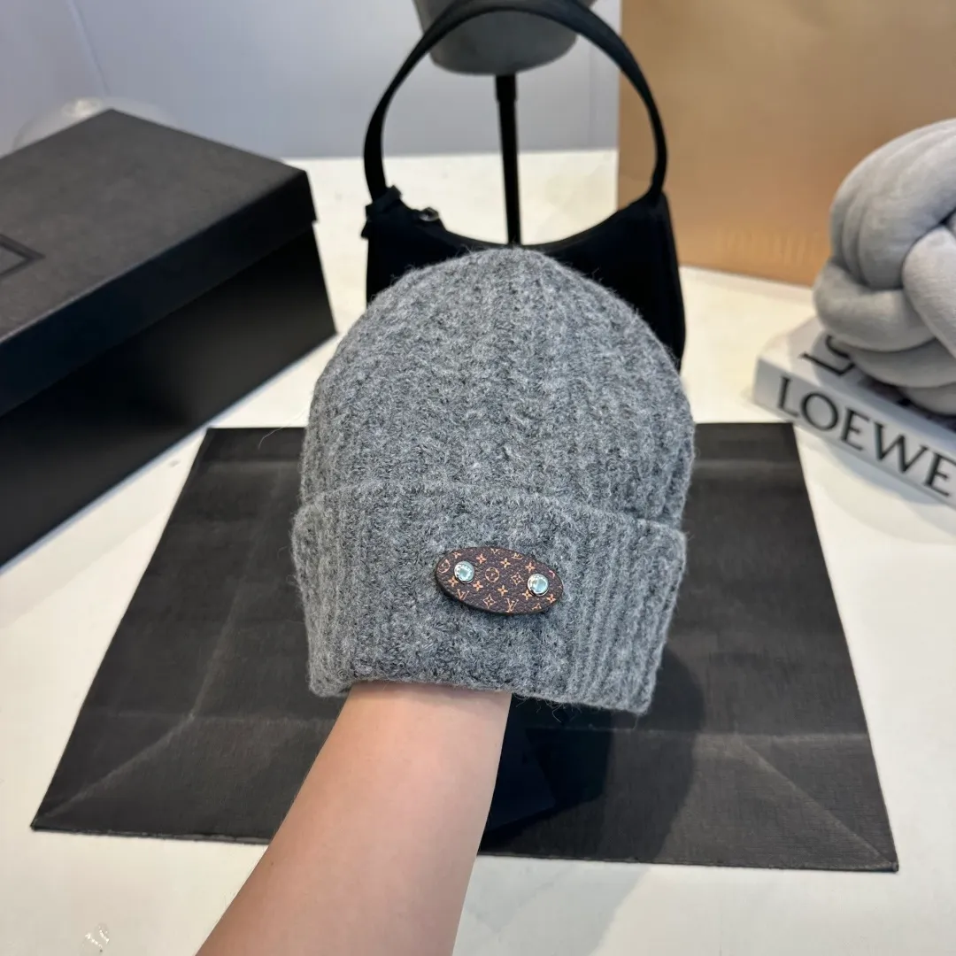 P56 LV Louis new autumn and winter style wool hat, 100% wool fabric🐑