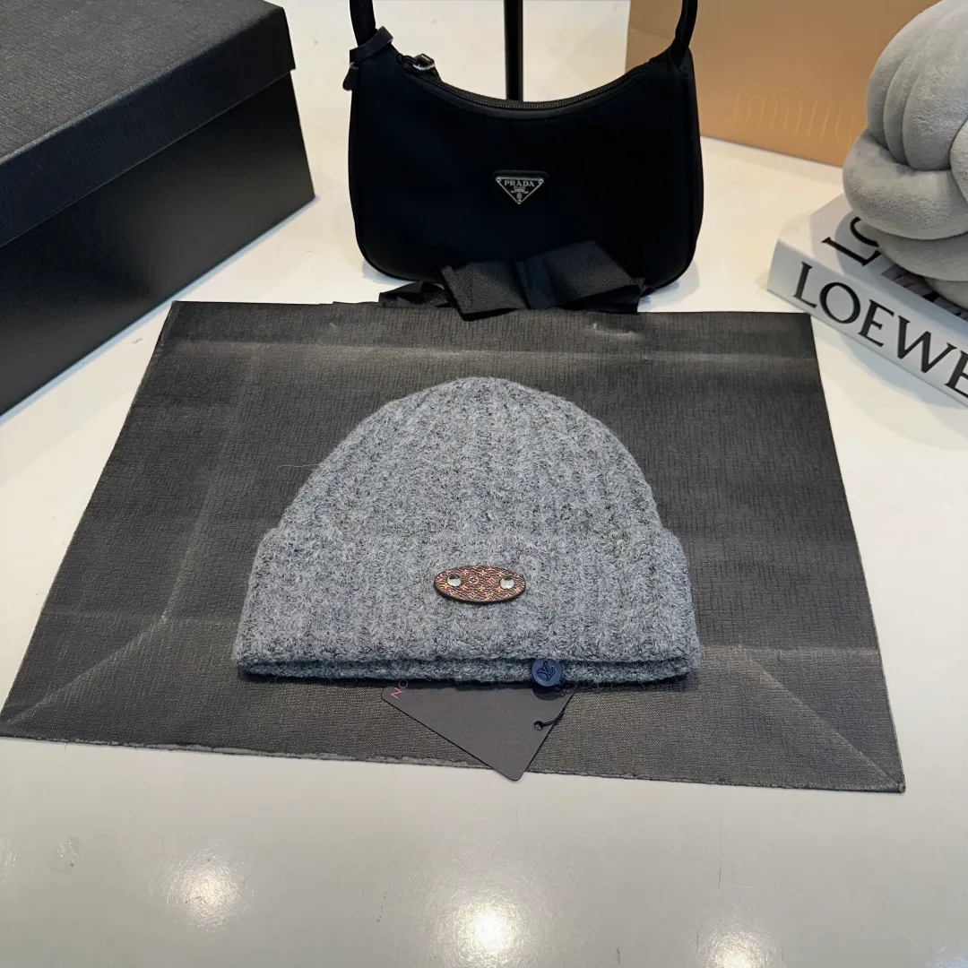 P56 LV Louis new autumn and winter style wool hat, 100% wool fabric🐑