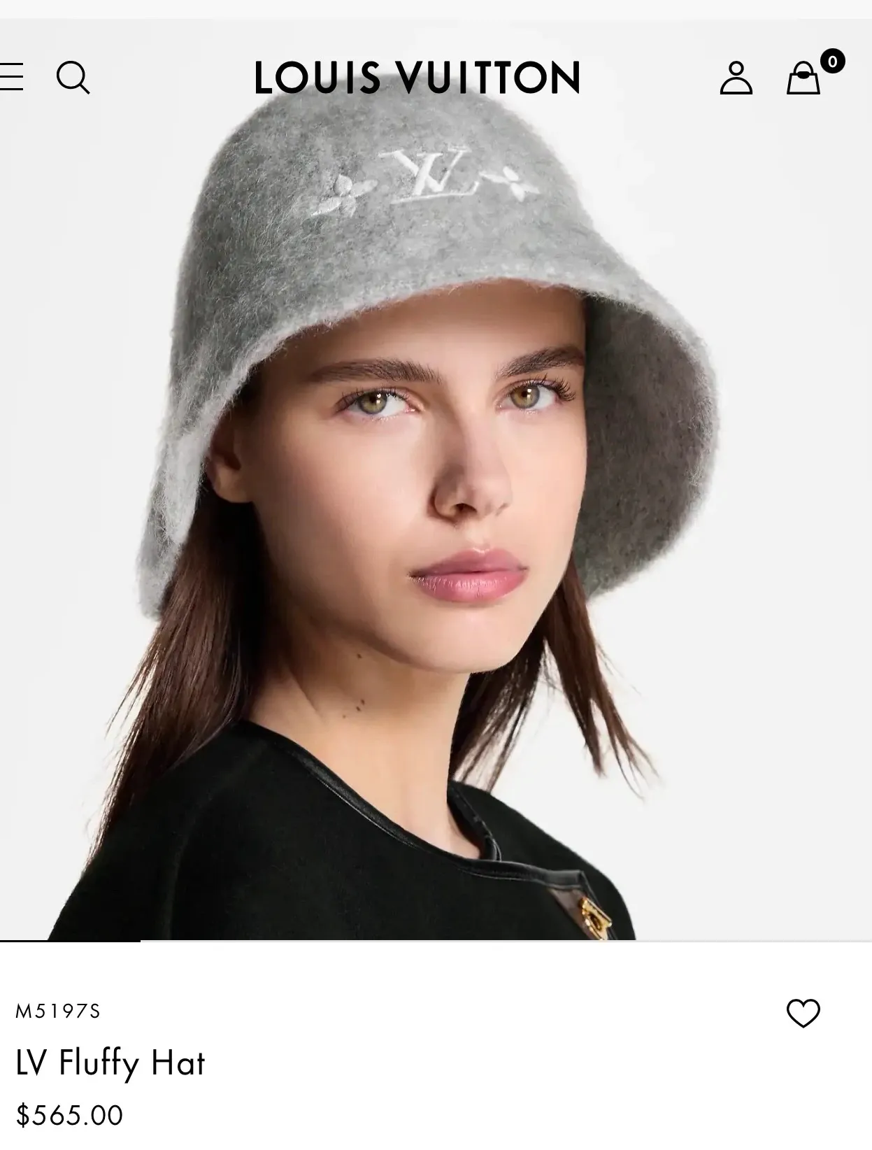 2️⃣5️⃣ꫛꫀꪝ New style for autumn and winter 🐑LV cashmere brushed embroidered logo fisherman hat ❄️High quality, super flattering and small 👌Fashionable and versatile, the same style as the counter star~winter atmosphere 🛒Camel Gray White Black