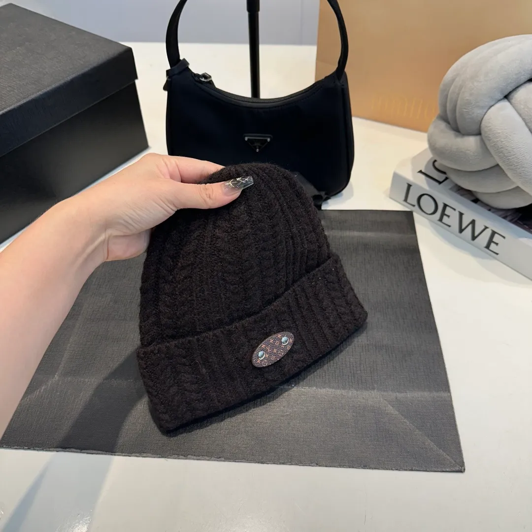 P56 LV Louis new autumn and winter style wool hat, 100% wool fabric🐑