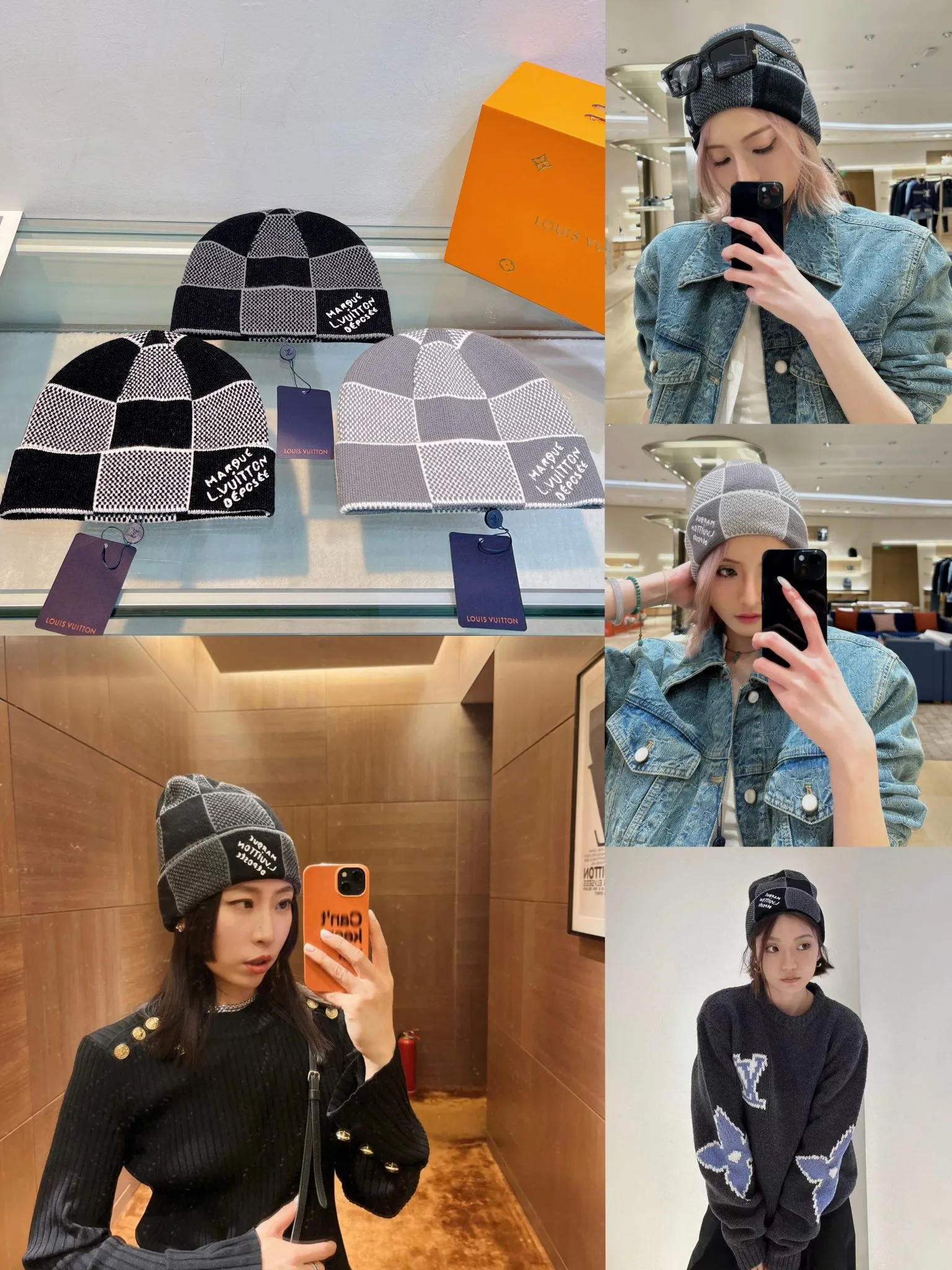 P70 LV new wool hat, unisex wool hat, autumn and winter cold hat