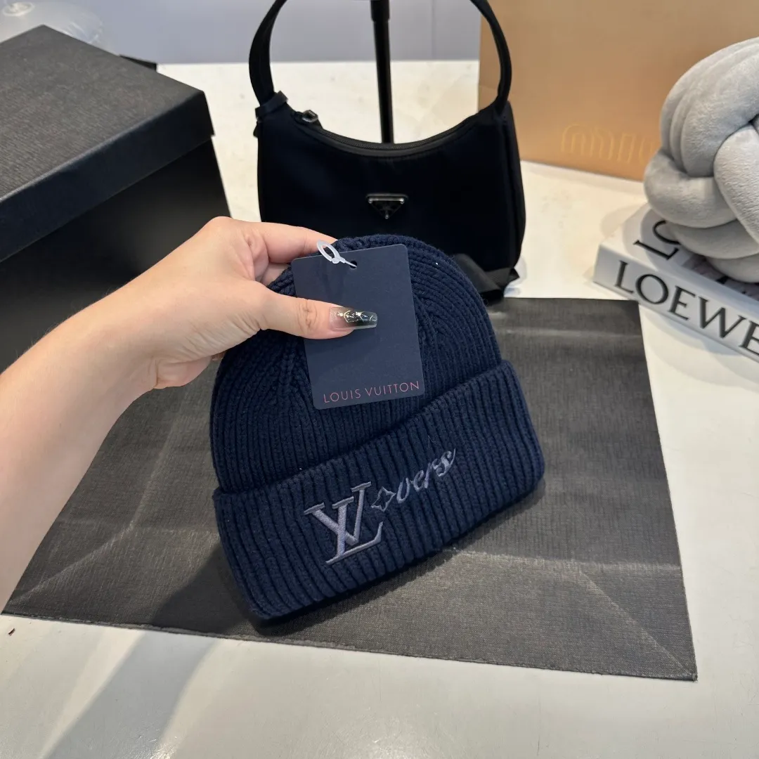 P58 LV Louis new autumn and winter style wool hat, 100% wool fabric🐑