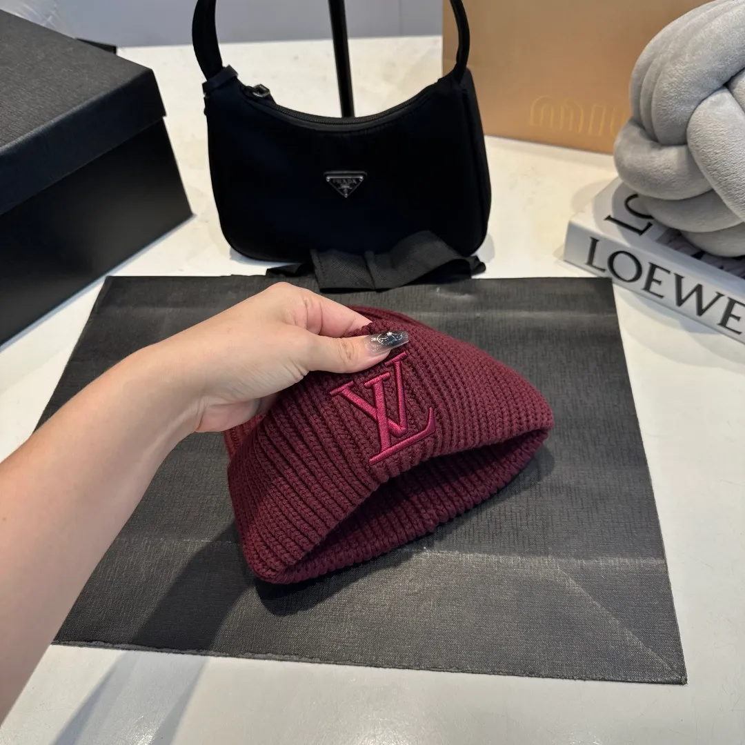 P58 LV Louis new autumn and winter style wool hat, 100% wool fabric🐑