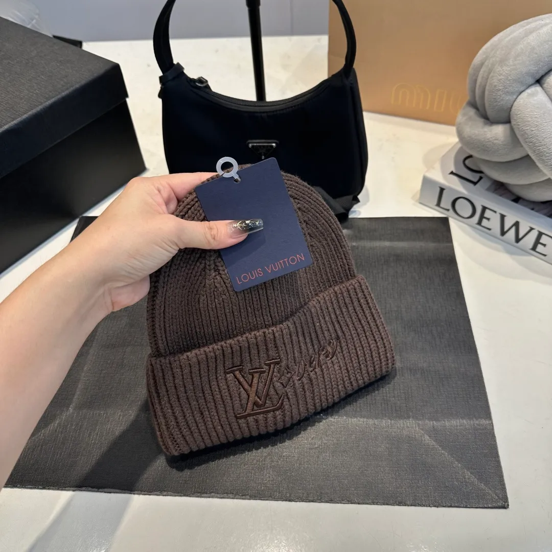 P58 LV Louis new autumn and winter style wool hat, 100% wool fabric🐑