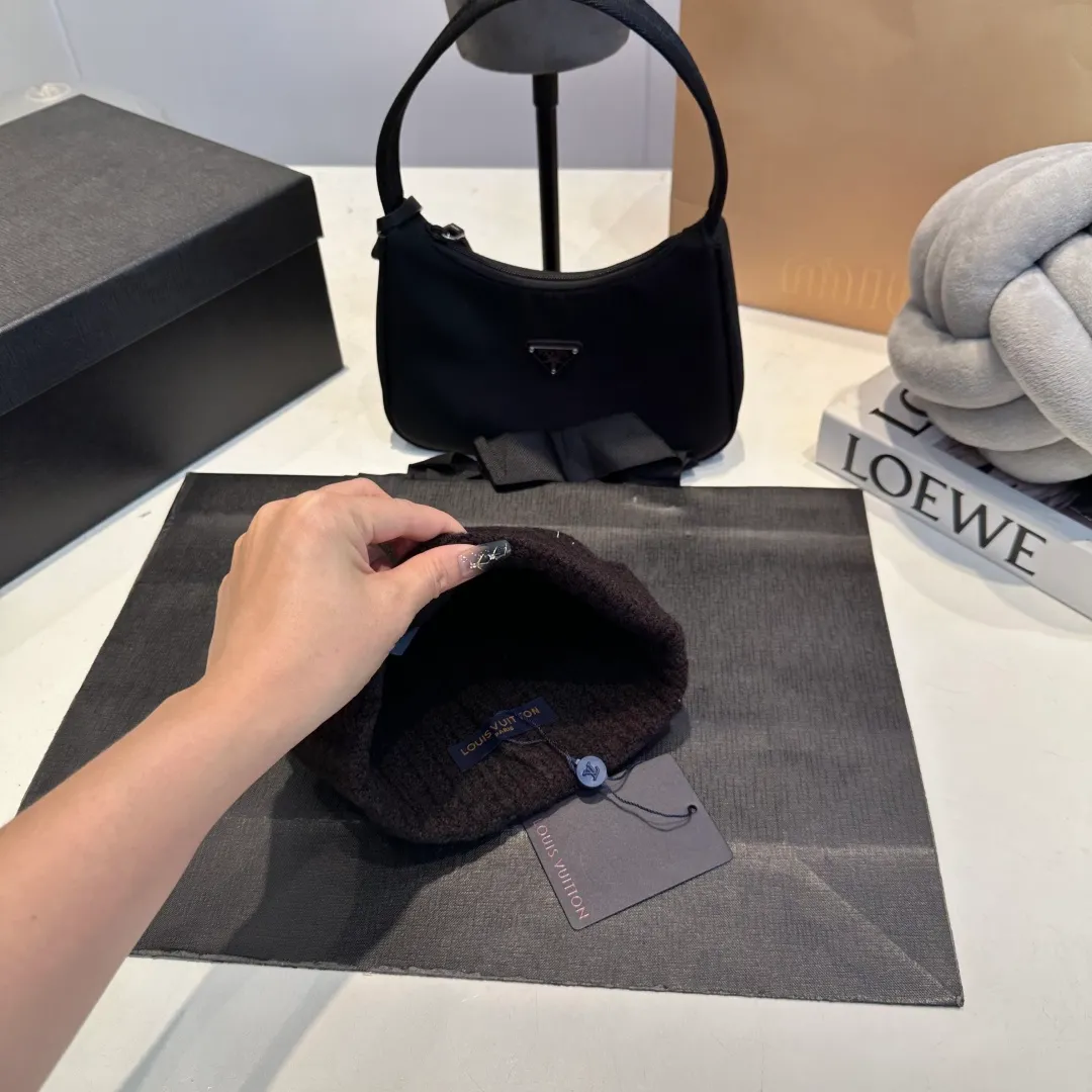 P56 LV Louis new autumn and winter style wool hat, 100% wool fabric🐑