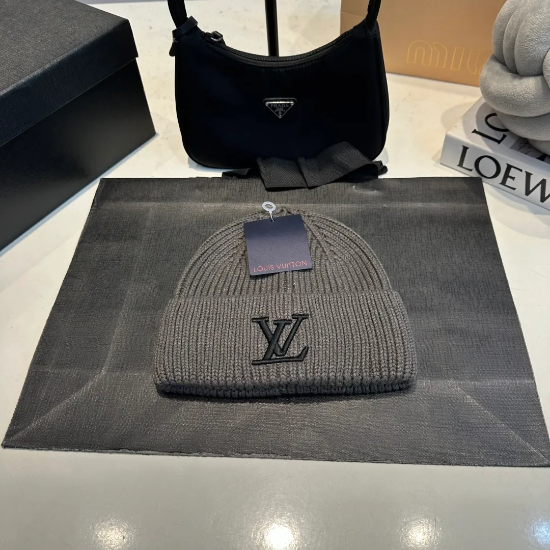 P58 LV Louis new autumn and winter style wool hat, 100% wool fabric🐑