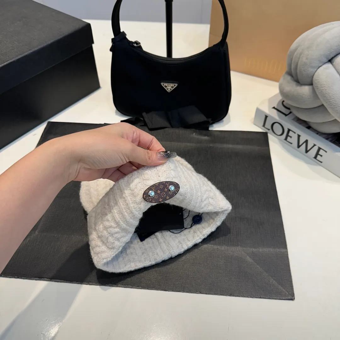 P56 LV Louis new autumn and winter style wool hat, 100% wool fabric🐑