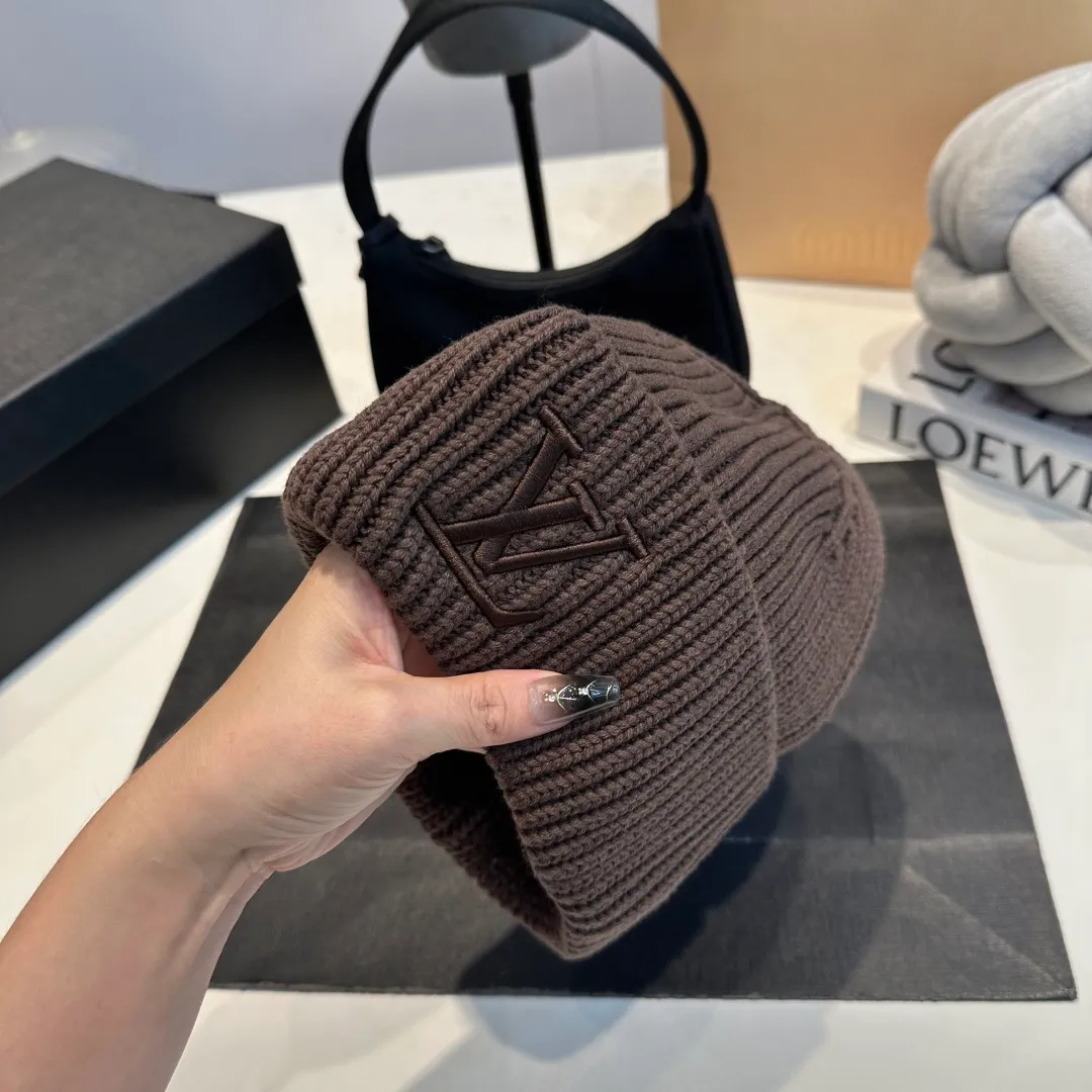 P58 LV Louis new autumn and winter style wool hat, 100% wool fabric🐑