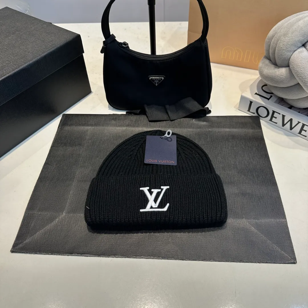 P58 LV Louis new autumn and winter style wool hat, 100% wool fabric🐑