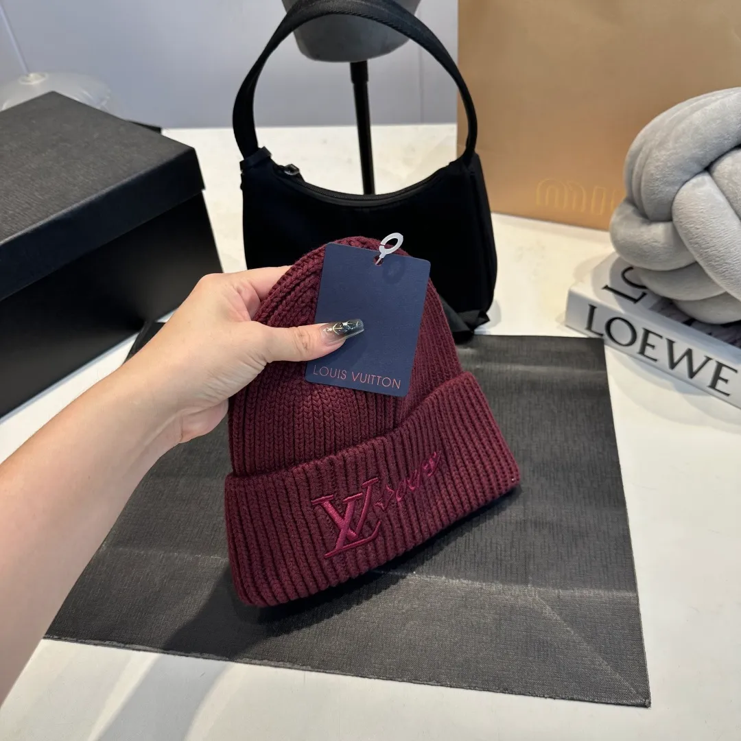 P58 LV Louis new autumn and winter style wool hat, 100% wool fabric🐑