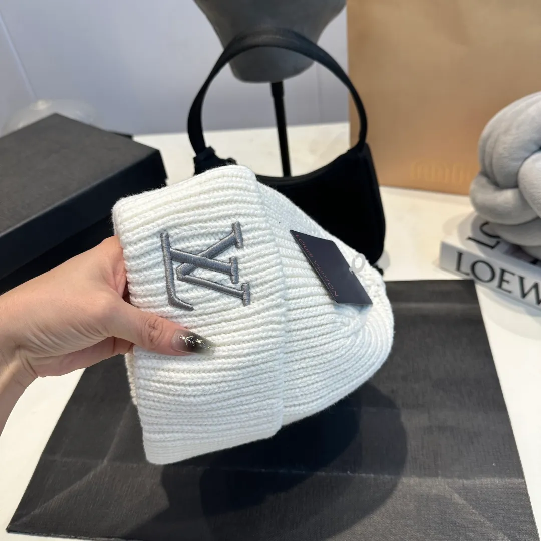 P58 LV Louis new autumn and winter style wool hat, 100% wool fabric🐑