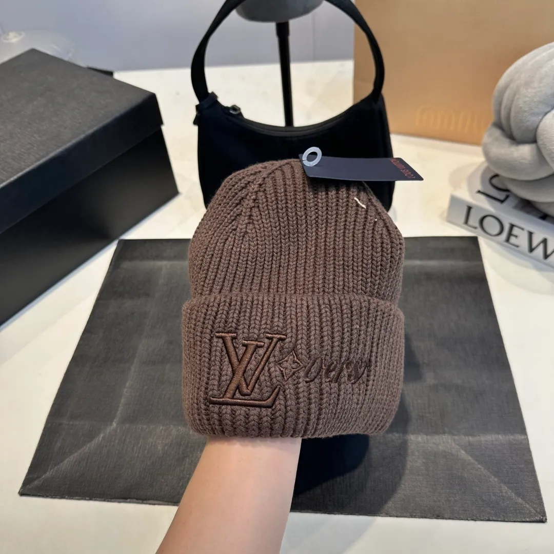 P58 LV Louis new autumn and winter style wool hat, 100% wool fabric🐑