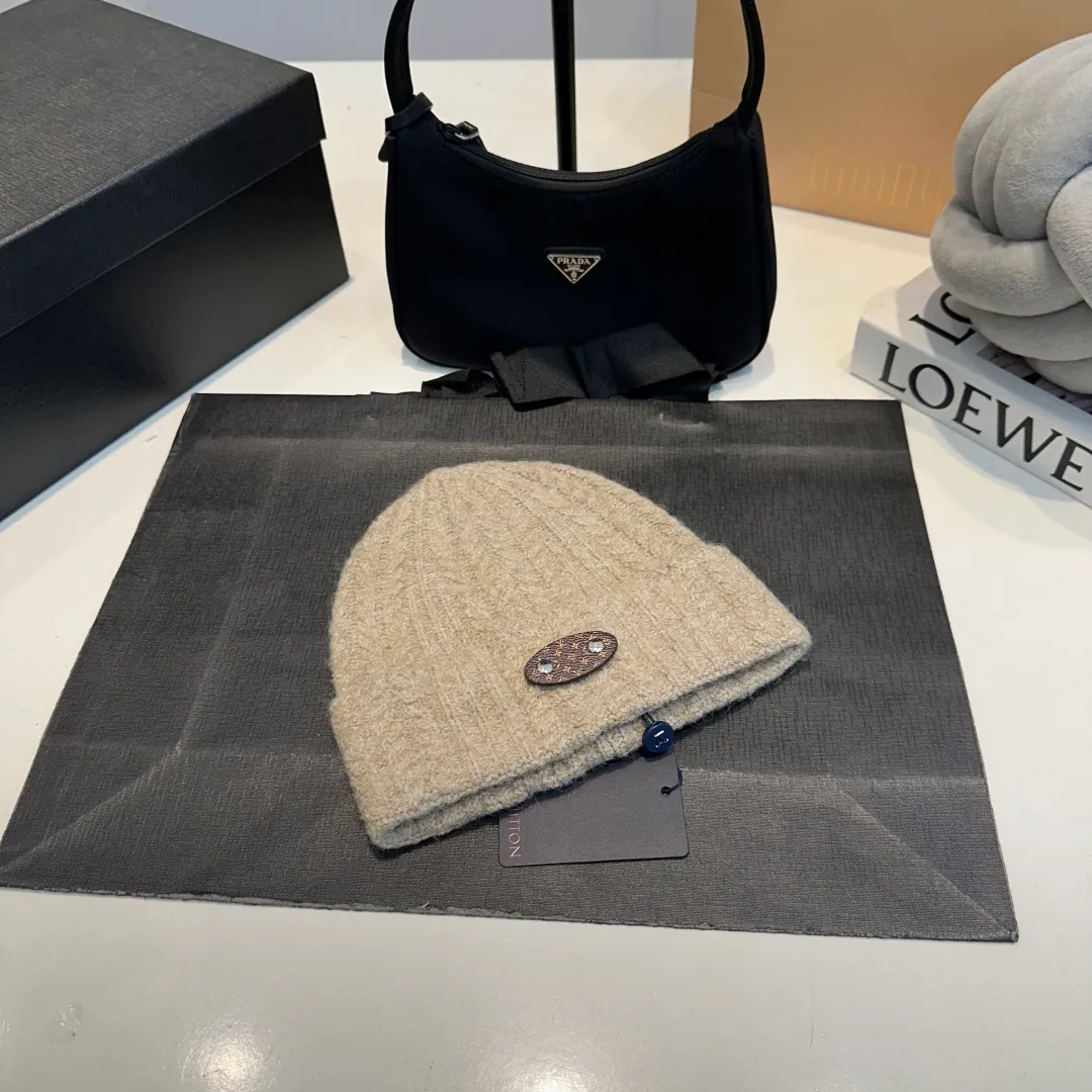P56 LV Louis new autumn and winter style wool hat, 100% wool fabric🐑
