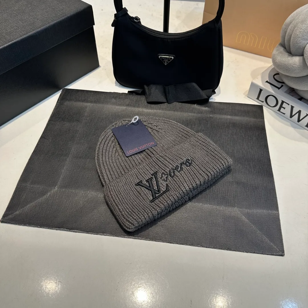 P58 LV Louis new autumn and winter style wool hat, 100% wool fabric🐑