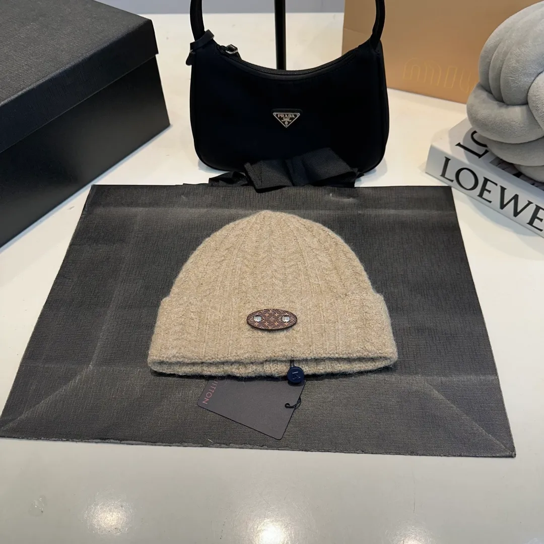 P56 LV Louis new autumn and winter style wool hat, 100% wool fabric🐑