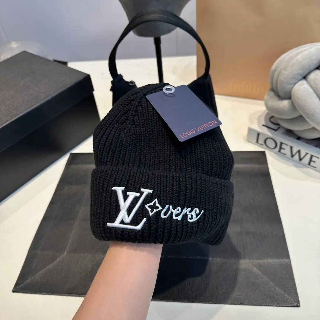 P58 LV Louis new autumn and winter style wool hat, 100% wool fabric🐑