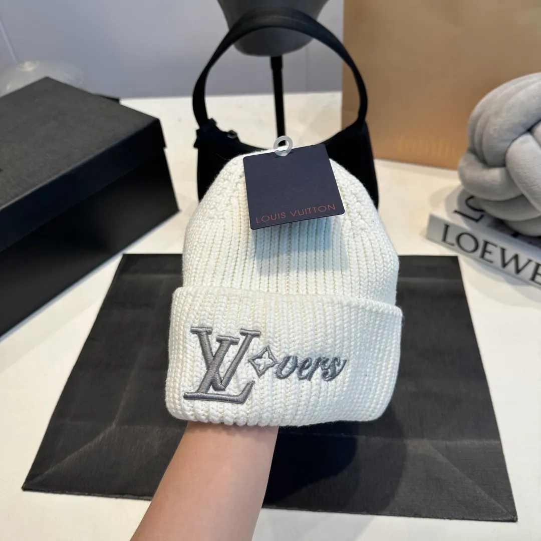 P58 LV Louis new autumn and winter style wool hat, 100% wool fabric🐑