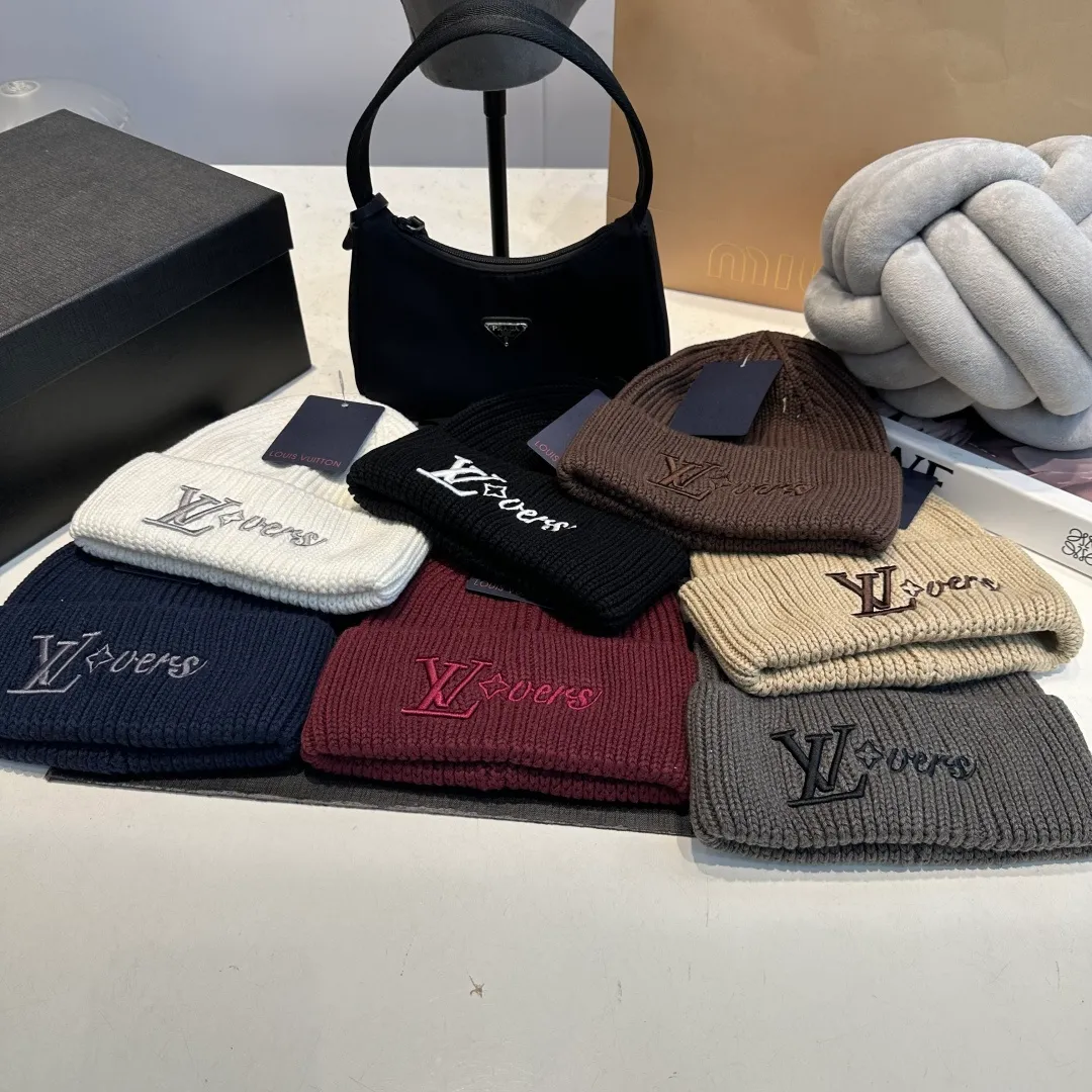 P58 LV Louis new autumn and winter style wool hat, 100% wool fabric🐑